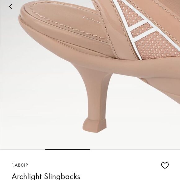 Louis Vuitton Archlight Slingbacks - Nude - Picture 3 of 6